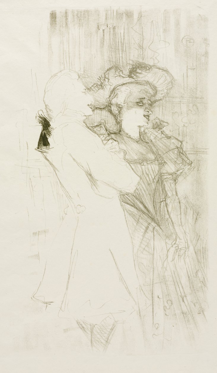 Lender und Auguez in "Das Lied vom Glück" von Henri de Toulouse-Lautrec