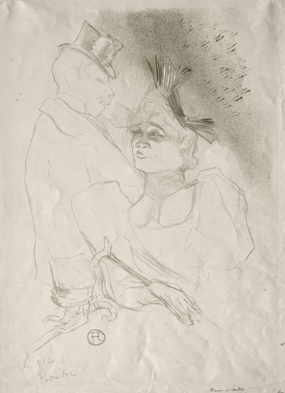 Verleiher und Baron von Henri de Toulouse-Lautrec