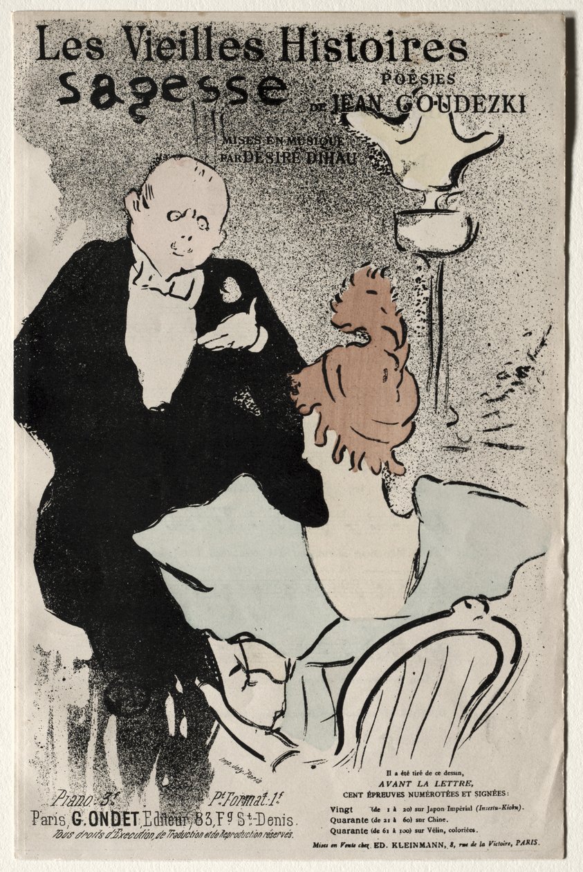 Les Vieilles histoires: Sagesse von Henri de Toulouse-Lautrec