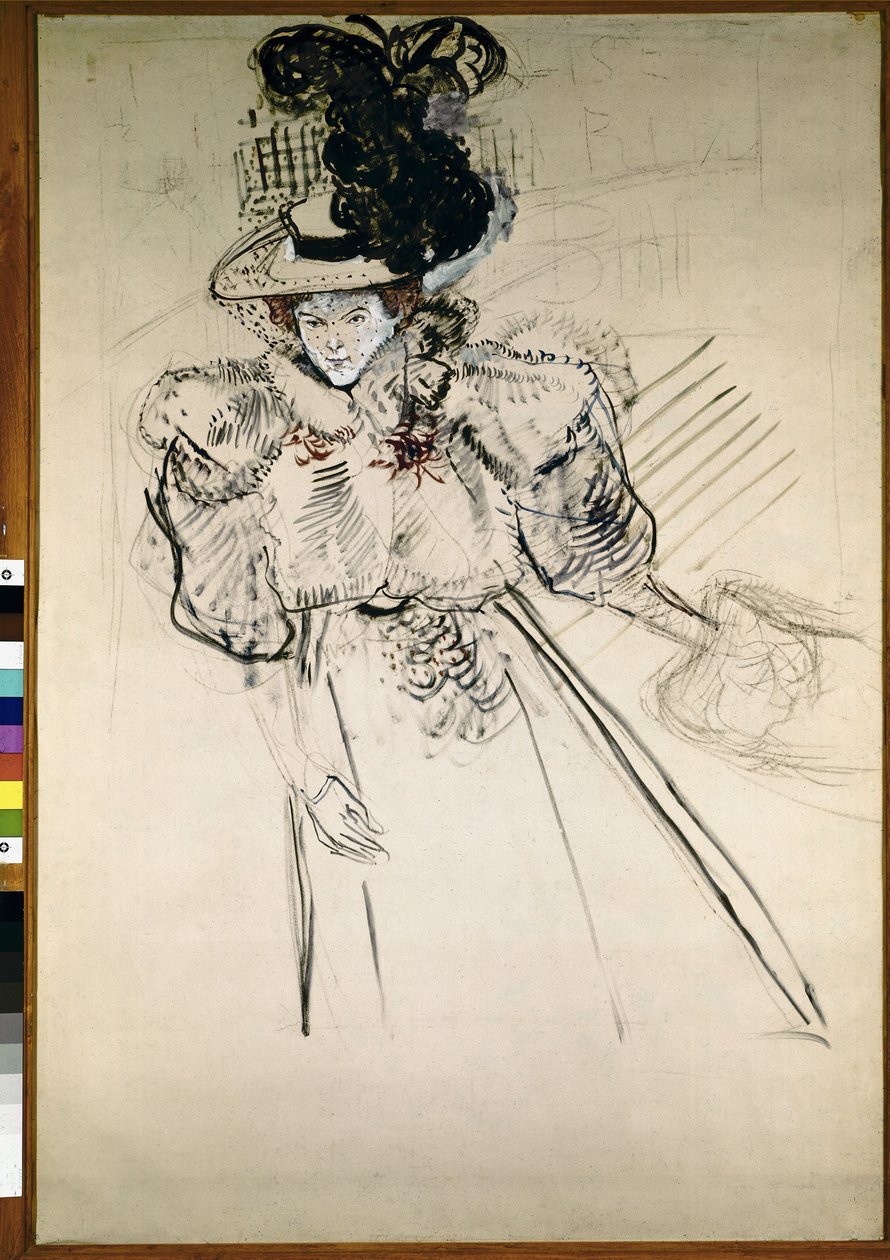 Misia Natanson von Henri de Toulouse Lautrec