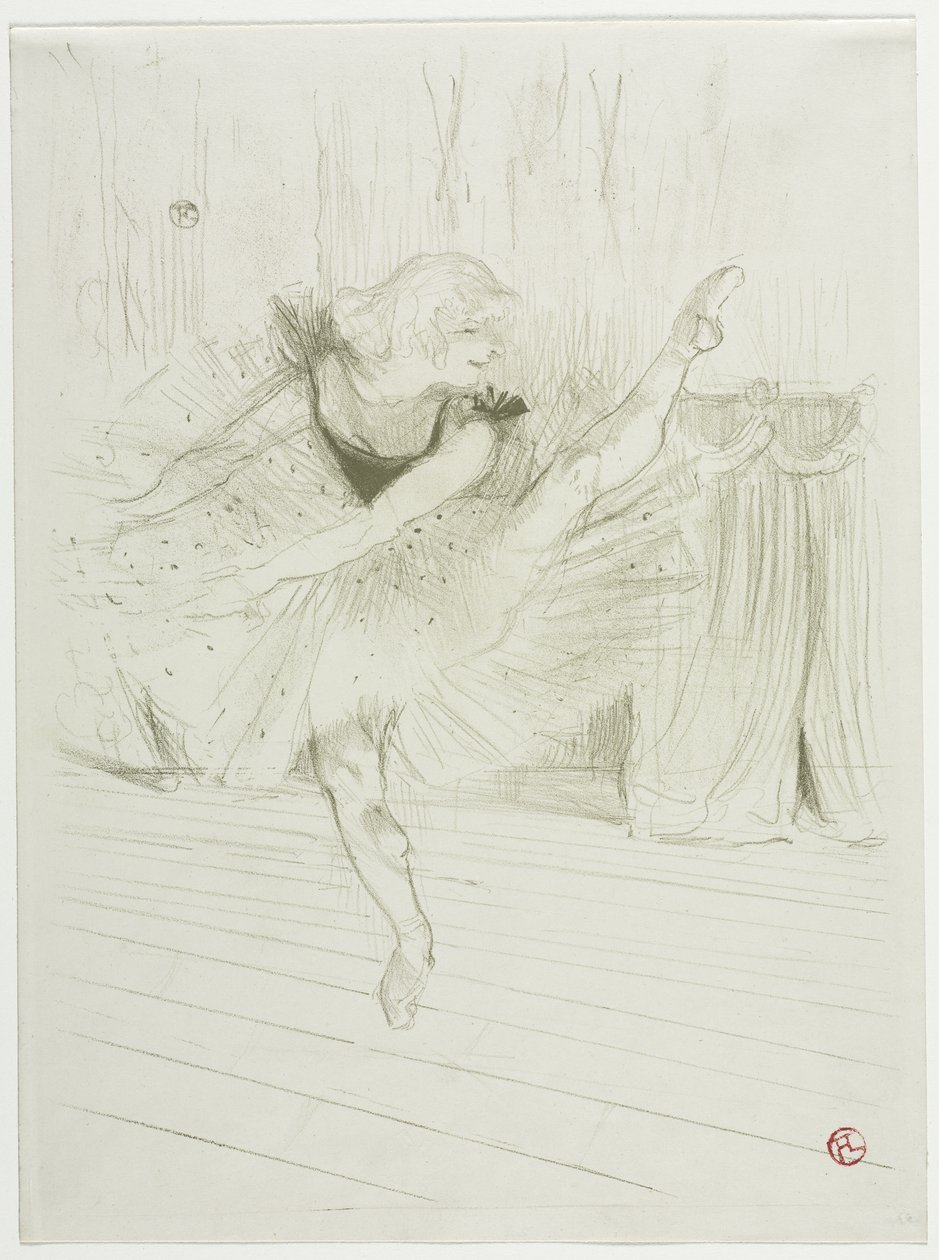 Miss Ida Heath, englische Tänzerin von Henri de Toulouse-Lautrec