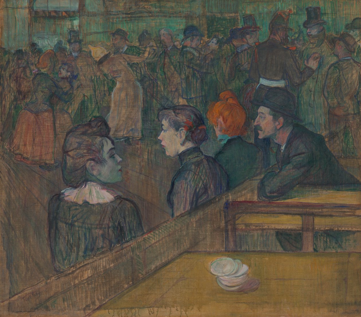 Moulin de la Galette von Henri de Toulouse-Lautrec