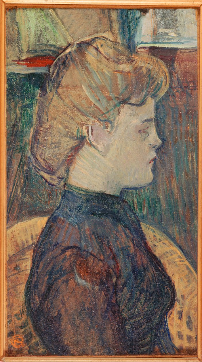 Malermodell Helene Vary im Atelier von Henri de Toulouse-Lautrec