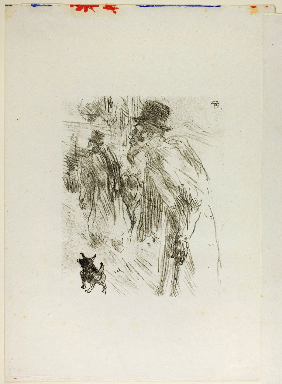 Polnische Juden, Karlsbad, aus Am Fuße des Sinai von Henri de Toulouse-Lautrec