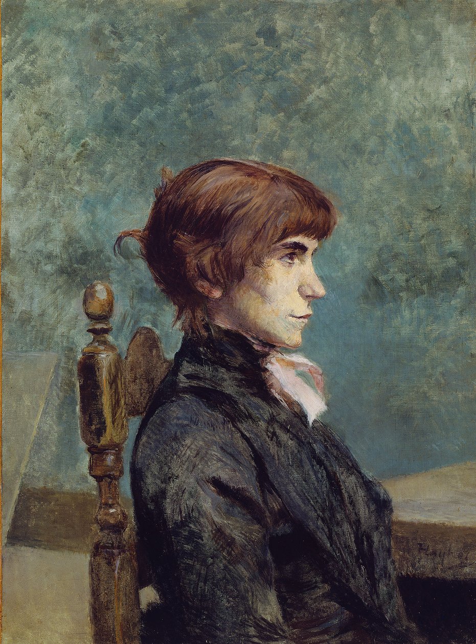 Porträt von Jeanne Wenz von Henri de Toulouse-Lautrec