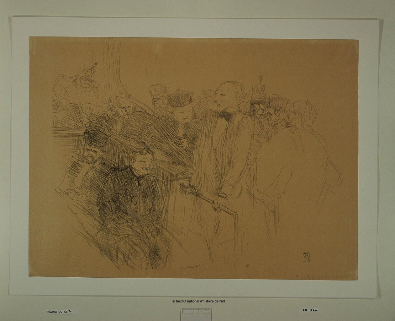 Prozess Dupas-Arton: Ribot sagt aus von Henri de Toulouse-Lautrec