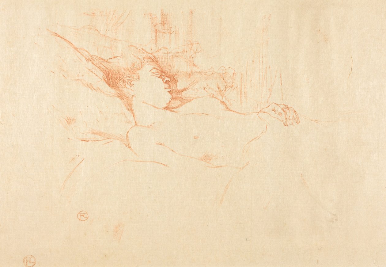 Schlaf von Henri de Toulouse-Lautrec
