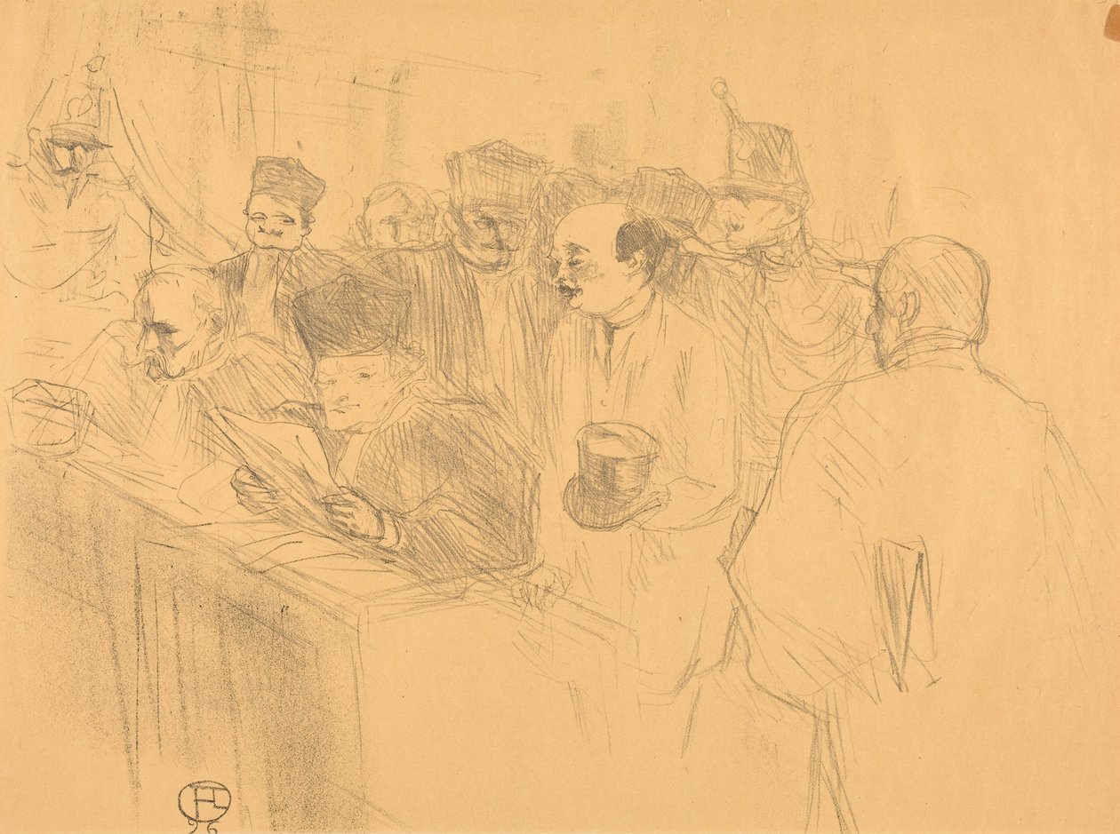 Soudais-Absetzung (Déposition Soudais) von Henri de Toulouse-Lautrec