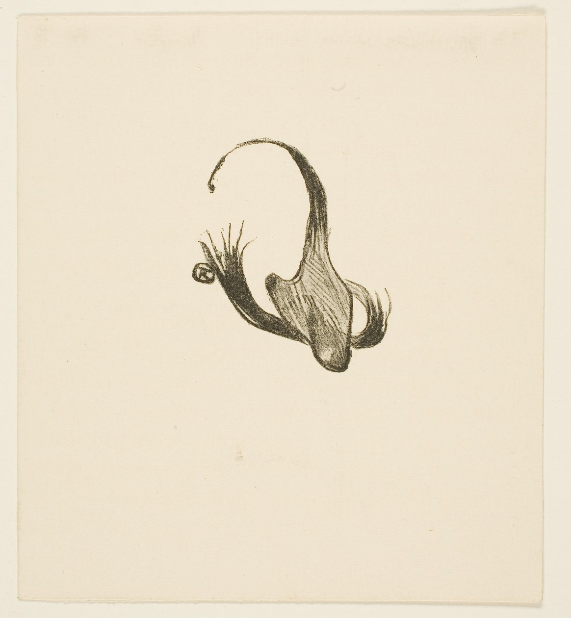 Schlussvignette aus Au Pied du Sinaï von Henri de Toulouse-Lautrec
