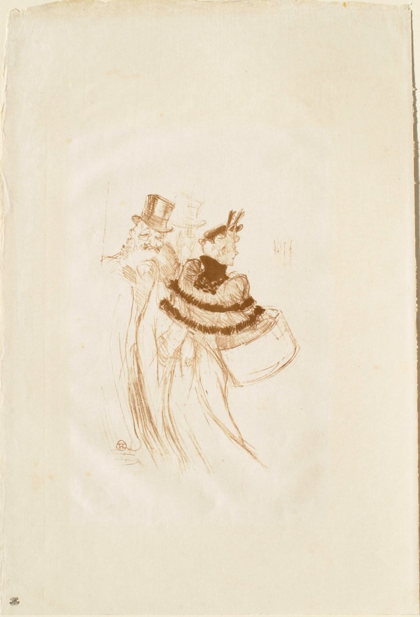 Die alten Herren von Henri de Toulouse-Lautrec