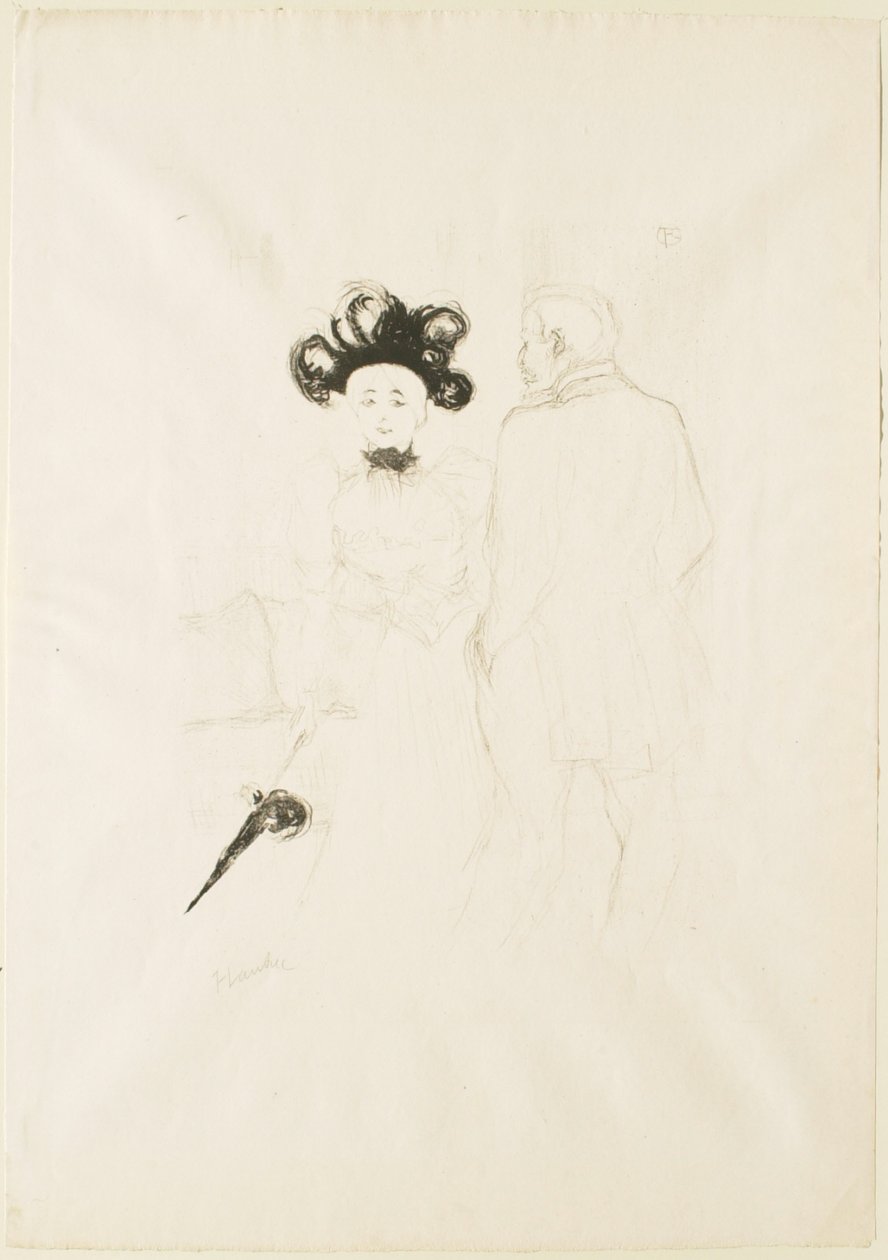 Yahne und Antoine in „Das schwierige Alter“ von Henri de Toulouse-Lautrec