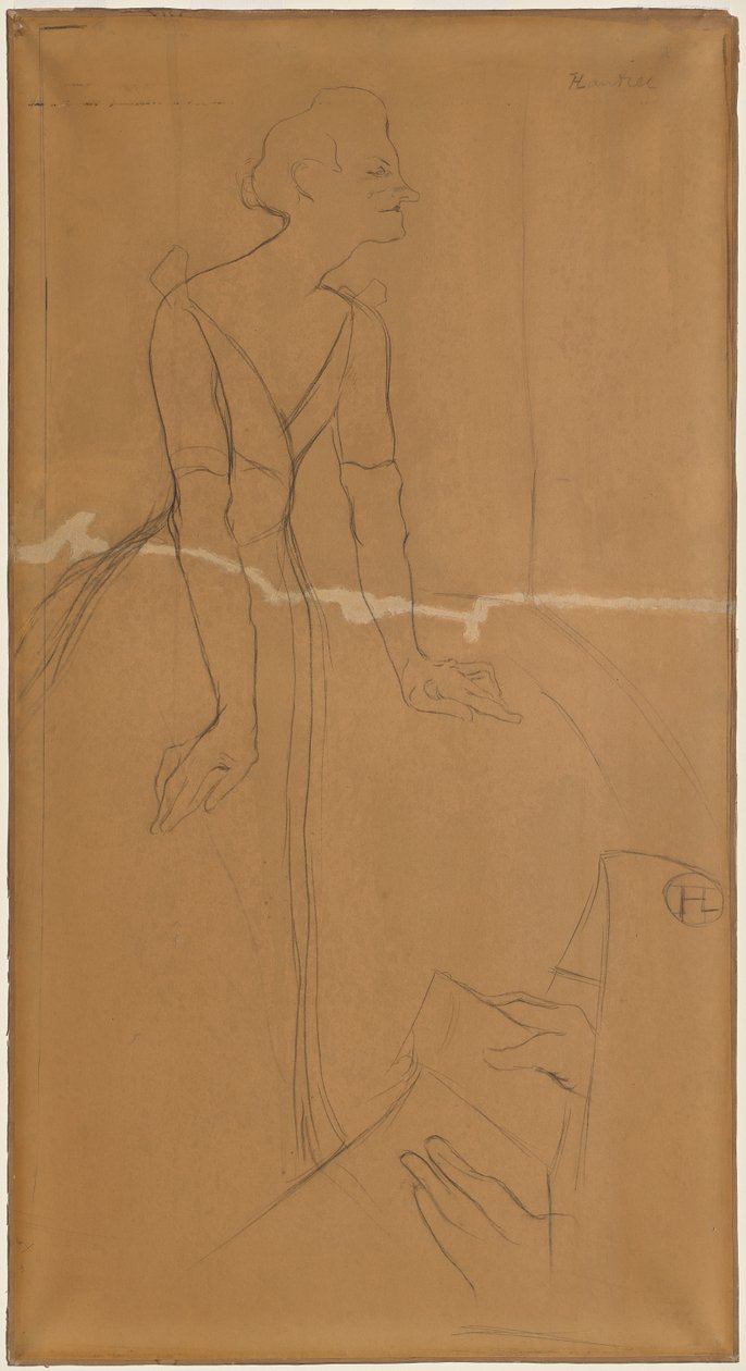 Yvette Guilbert von Henri de Toulouse-Lautrec