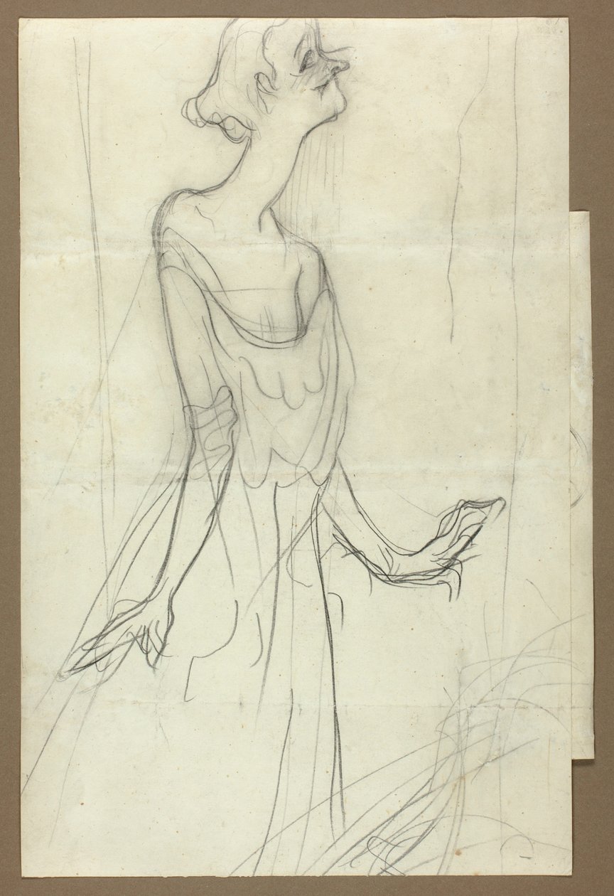 Yvette Guilbert singt von Henri de Toulouse-Lautrec