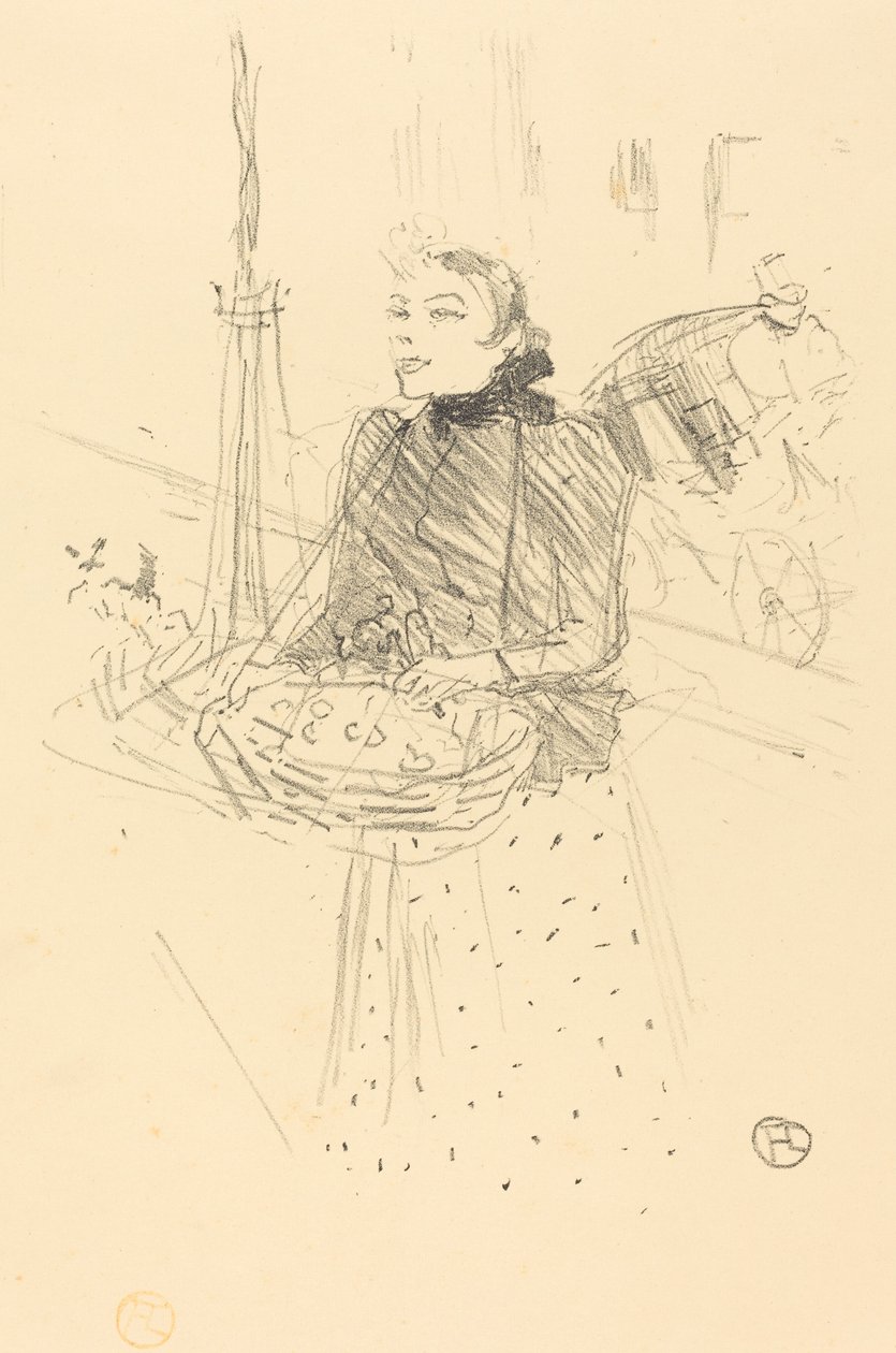 Kauft meine schönen Veilchen von Henri de Toulouse Lautrec