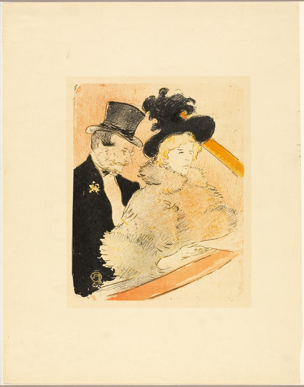 Beim Konzert von Henri de Toulouse-Lautrec