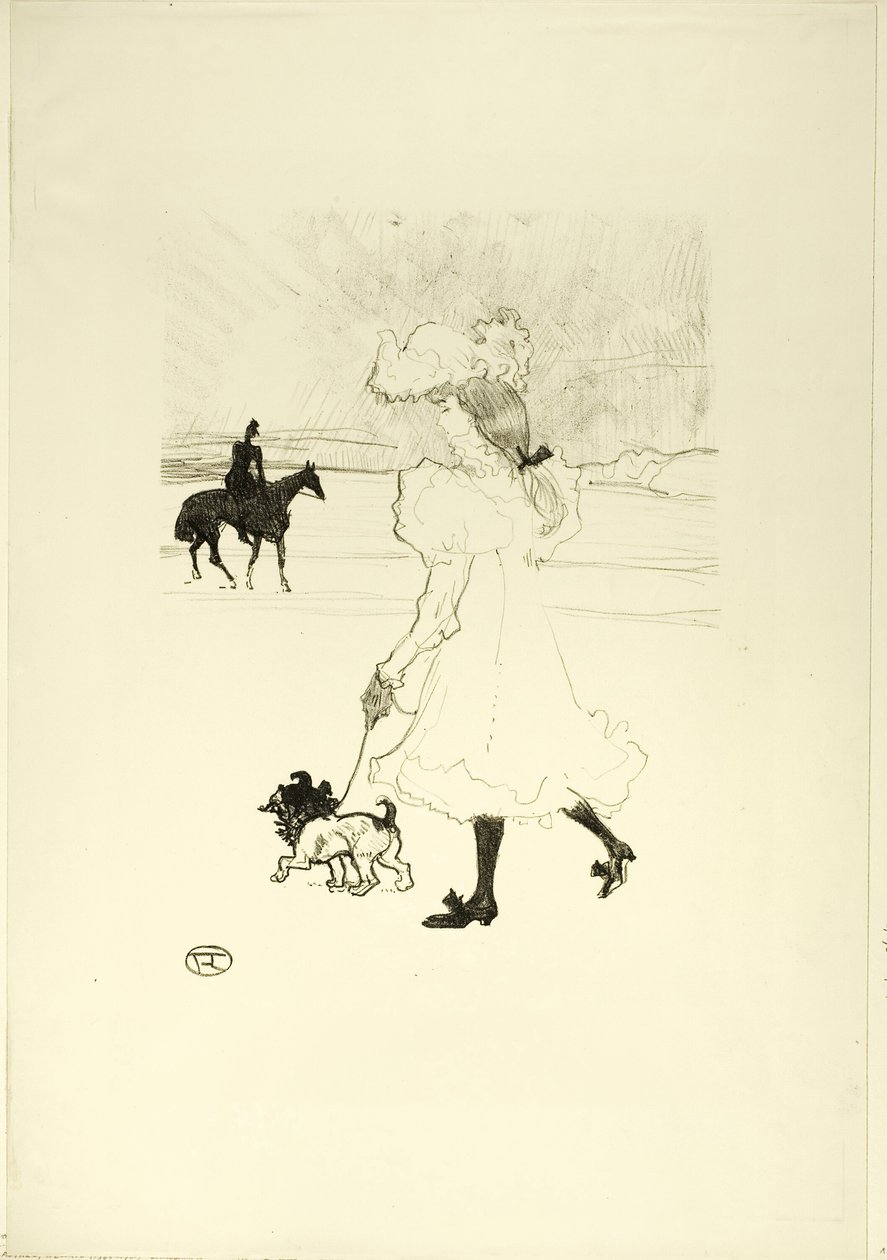 Im Wald von Henri de Toulouse Lautrec