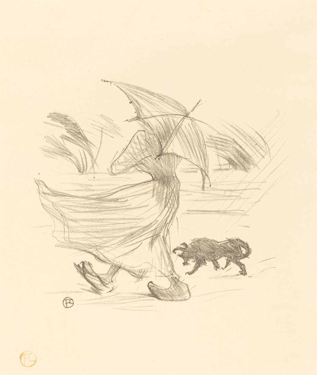 Was der Regen sagt von Henri de Toulouse-Lautrec