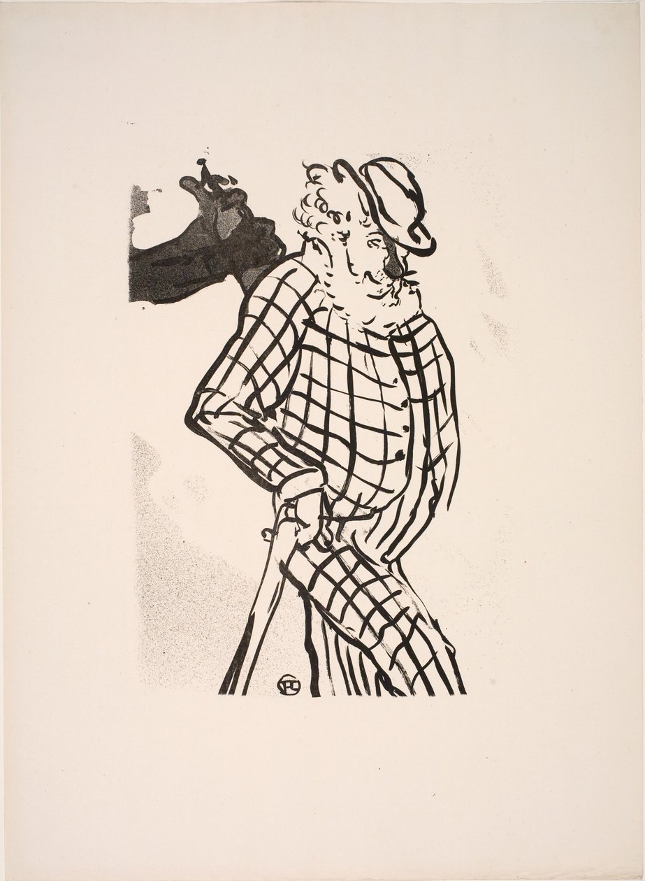 Englischer exzentrischer Komiker von Henri de Toulouse-Lautrec