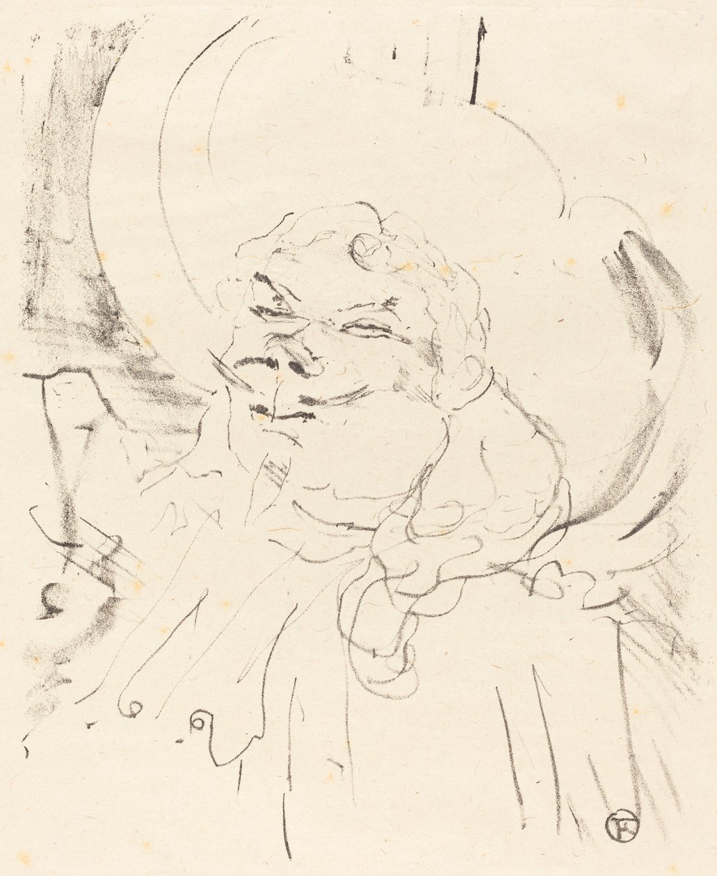 Coquelin der Ältere, 1896 von Henri de Toulouse Lautrec