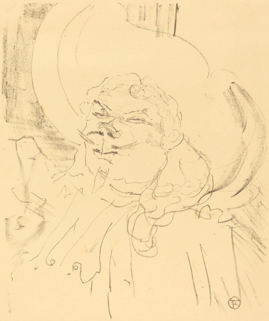 Coquelin der Ältere, 1896 von Henri de Toulouse Lautrec