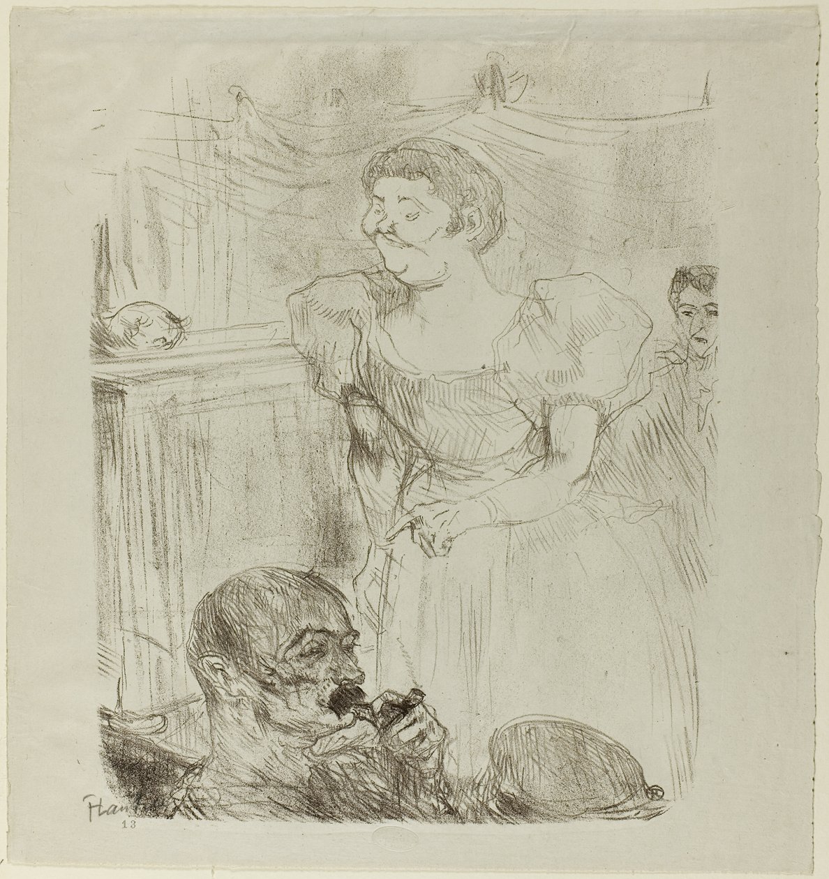Di ti Fellow, englischer Sänger in einem Café-Konzert von Henri de Toulouse Lautrec