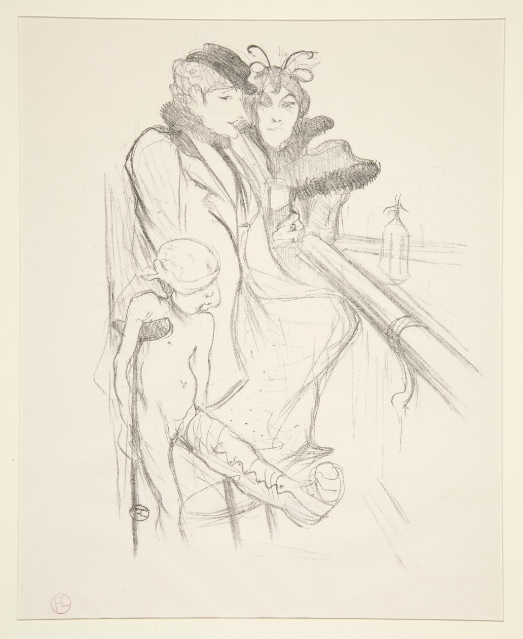 Eros besiegt von Henri de Toulouse Lautrec