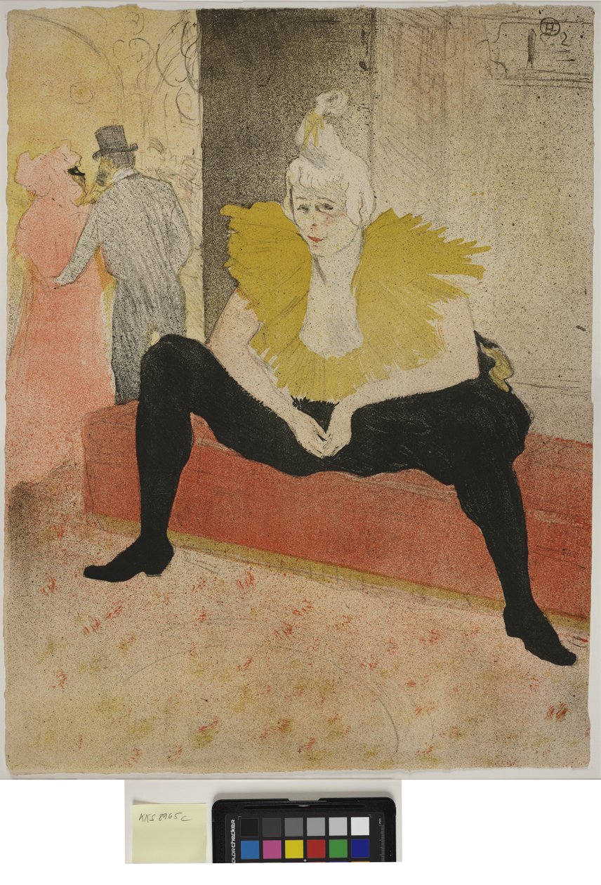 Frau mit Tablett, Frühstück, Madame Baron und Mademoiselle Popo von Henri de Toulouse Lautrec