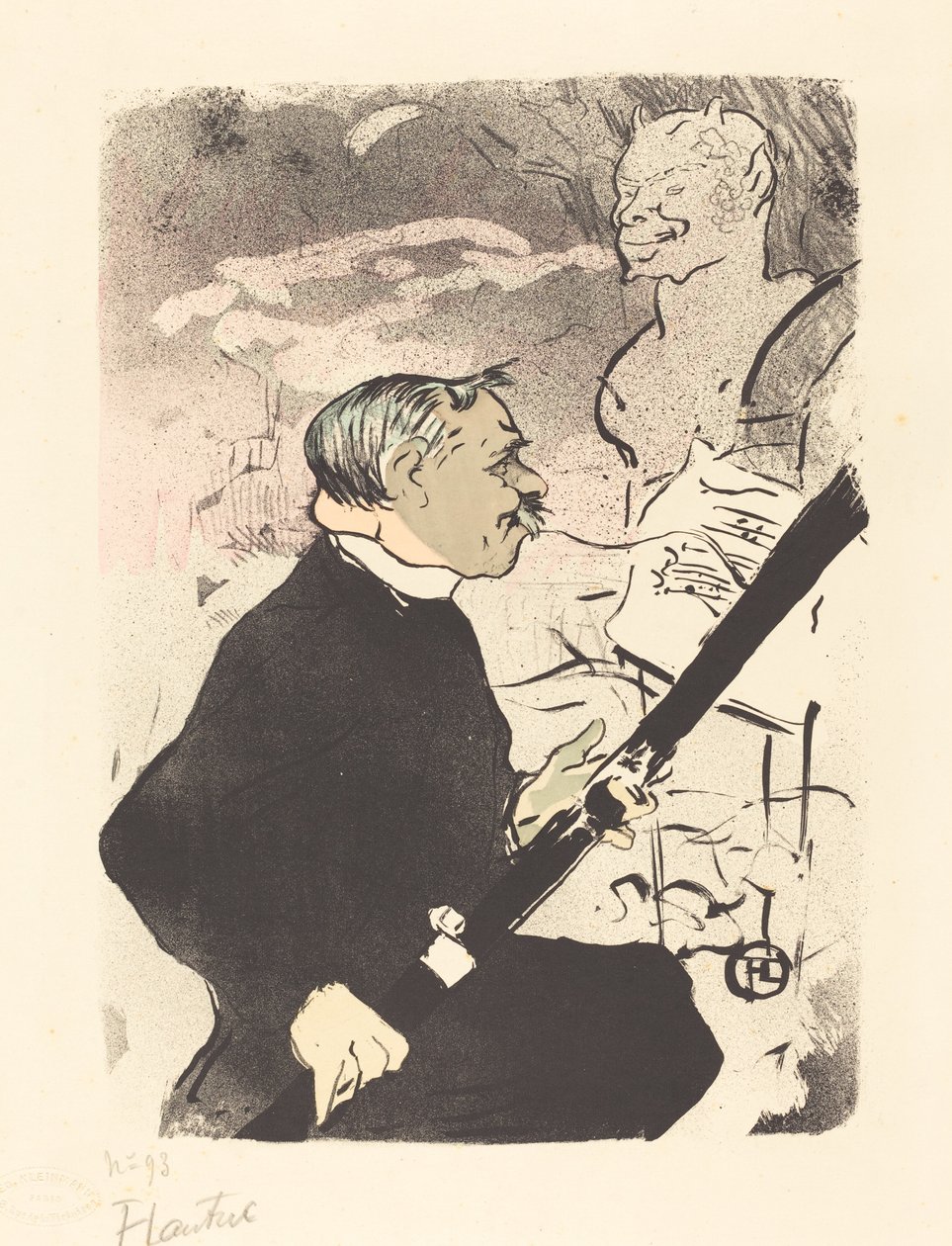Für dich!..., 1893 von Henri de Toulouse Lautrec
