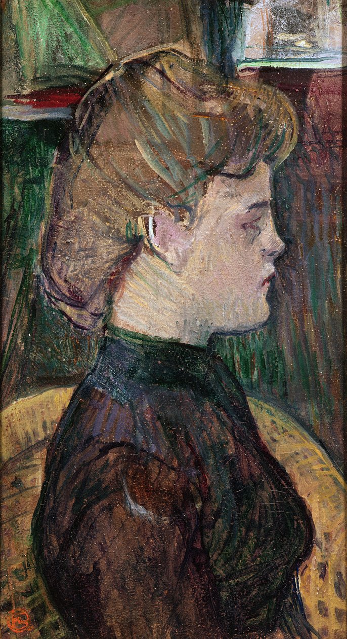 Hélène V. Juliette Vary, 1888 von Henri de Toulouse Lautrec