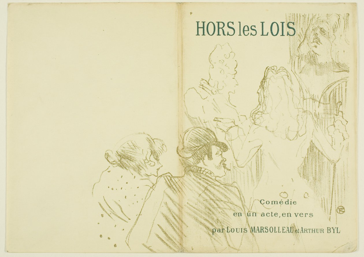 Hommage an Molière von Henri de Toulouse Lautrec
