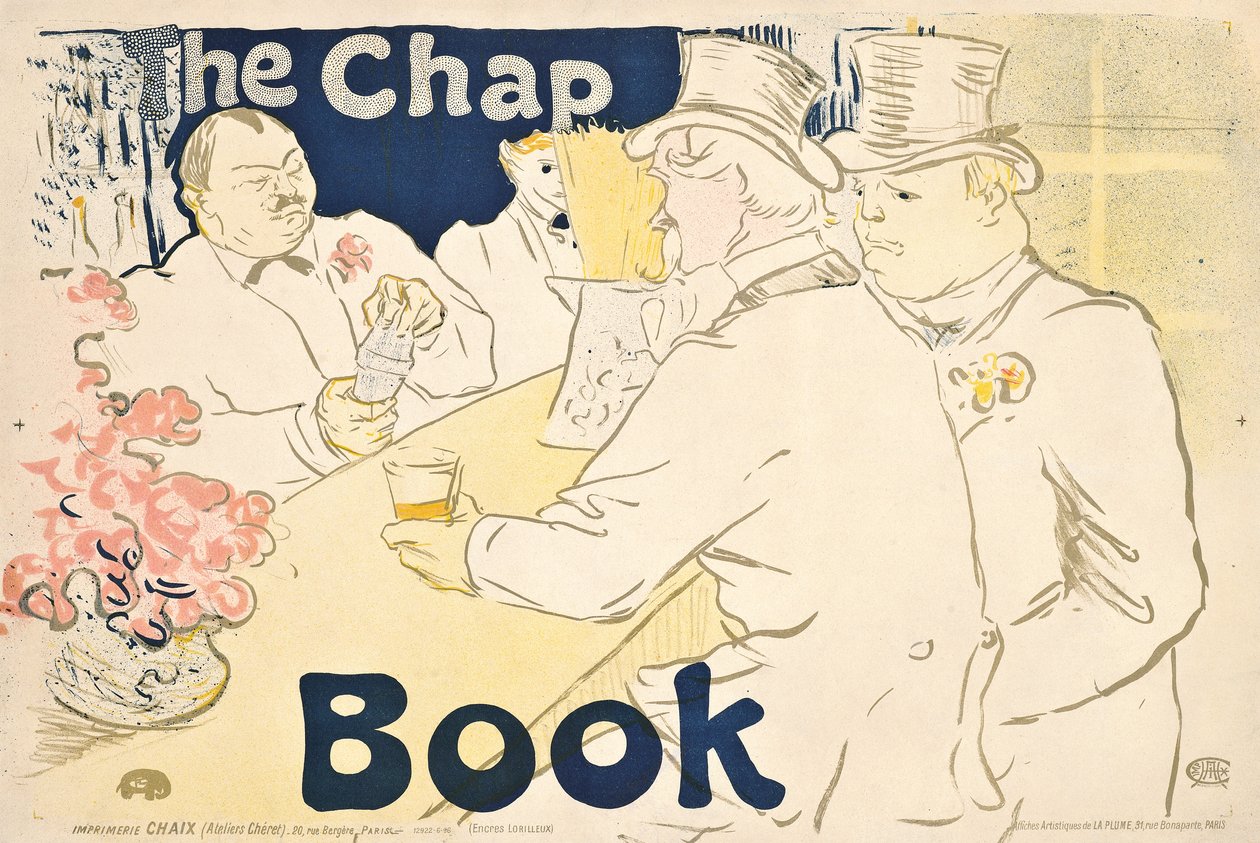 Irische und amerikanische Bar, Rue Royale - Plakat für "The Chap Book", 1895 von Henri de Toulouse Lautrec