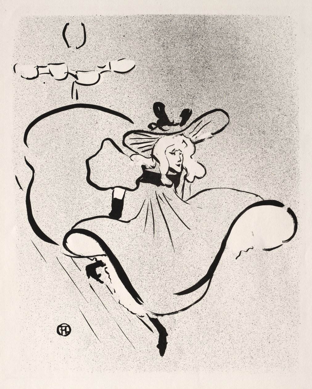 Jane Avril von Henri de Toulouse Lautrec