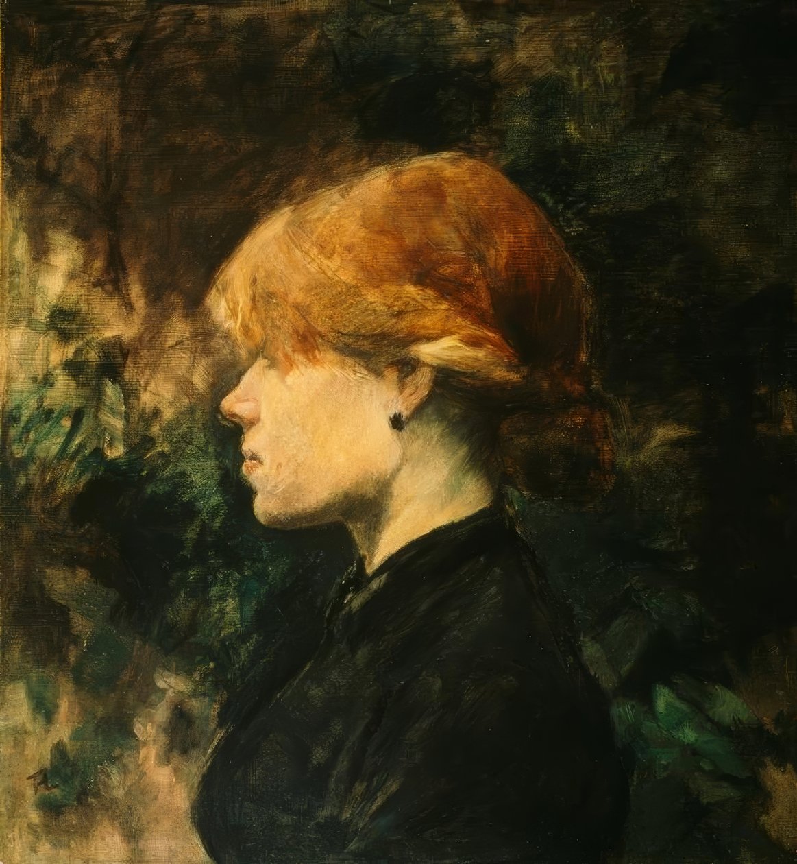 Junge Frau mit roten Haaren von Henri de Toulouse Lautrec