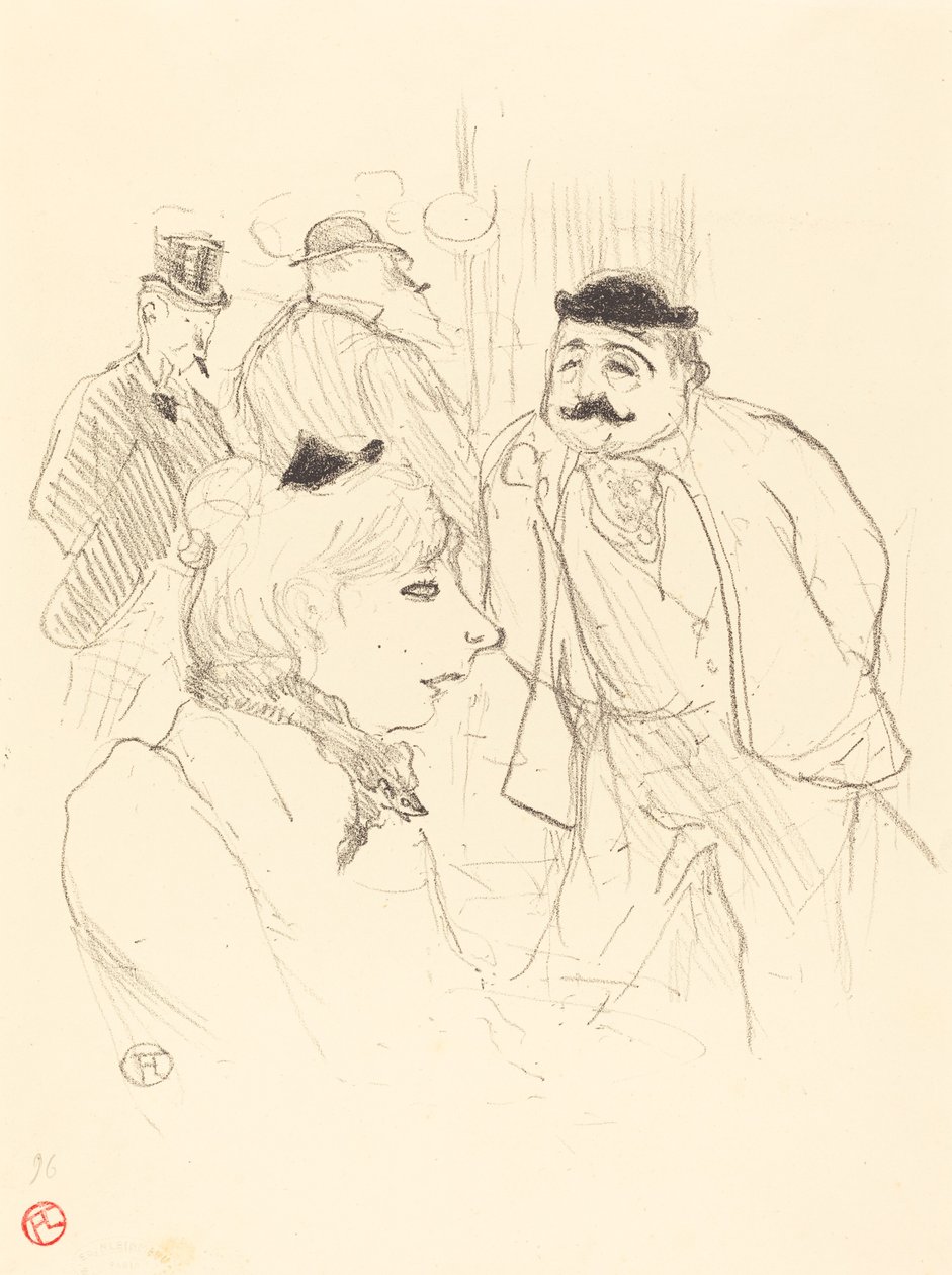 La Tige (Moulin-Rouge) von Henri de Toulouse Lautrec