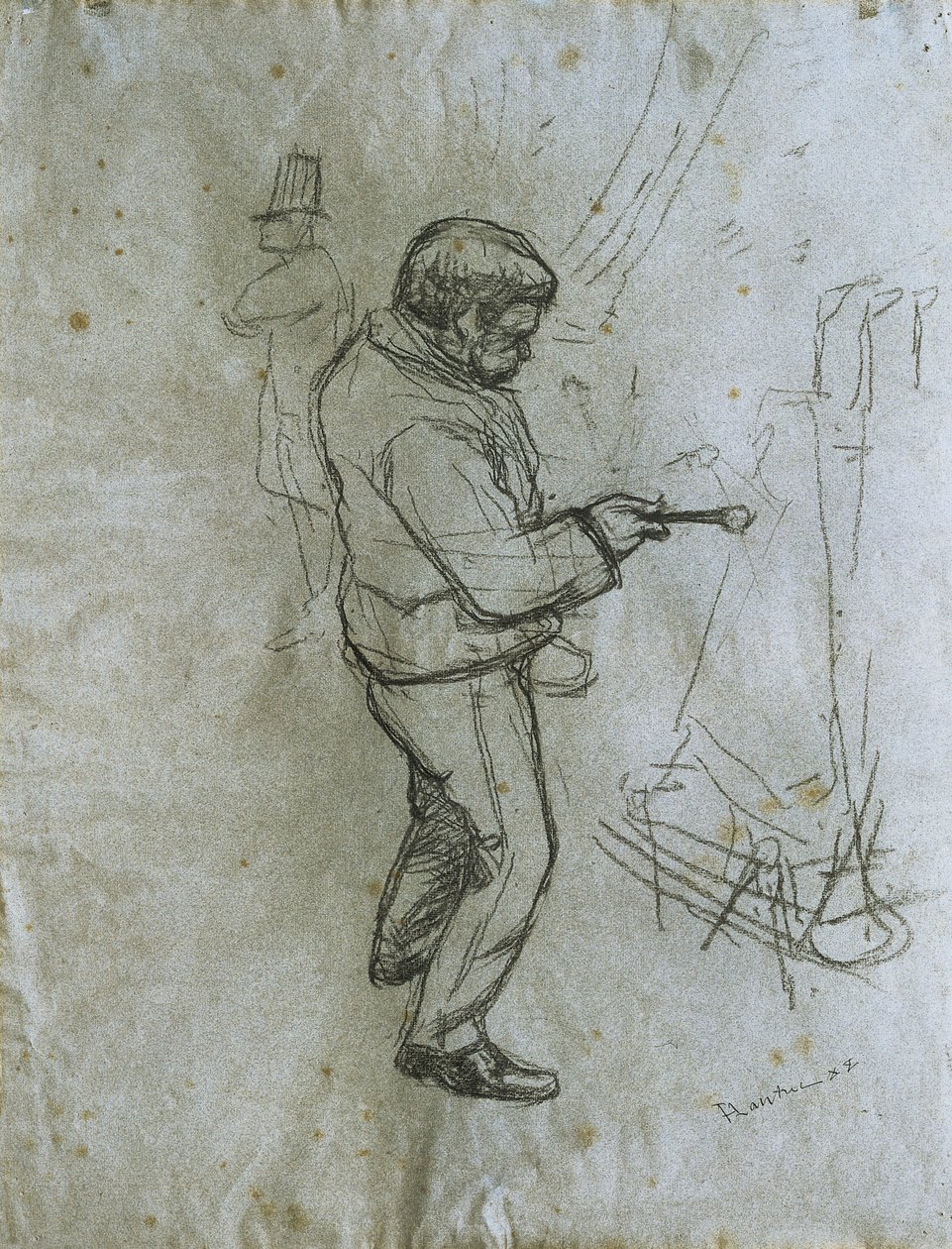 Der letzte Tropfen von Henri de Toulouse Lautrec