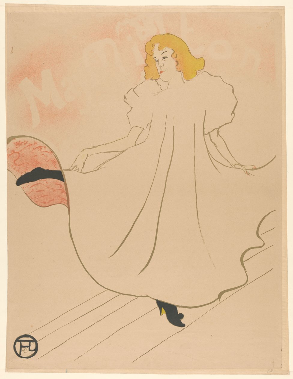 May Milton tanzend von Henri de Toulouse Lautrec