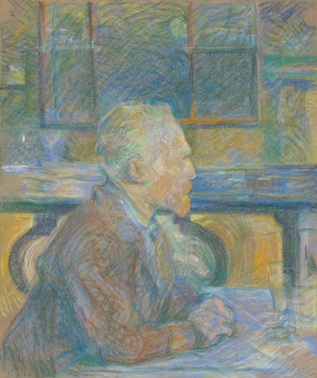 Porträt von Vincent van Gogh, 1887 von Henri de Toulouse Lautrec