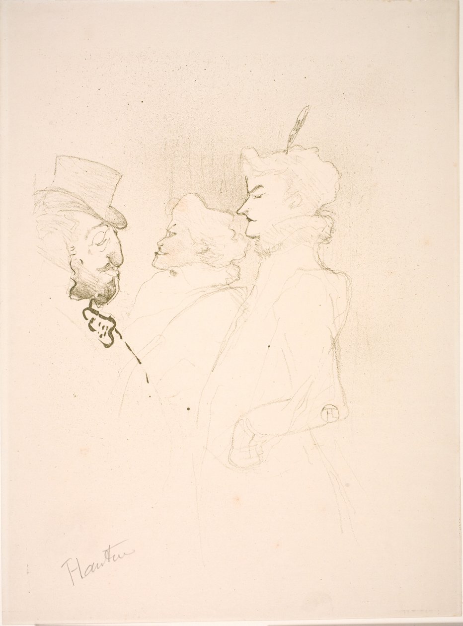 Warum nicht? ...Einmal ist keinmal von Henri de Toulouse Lautrec