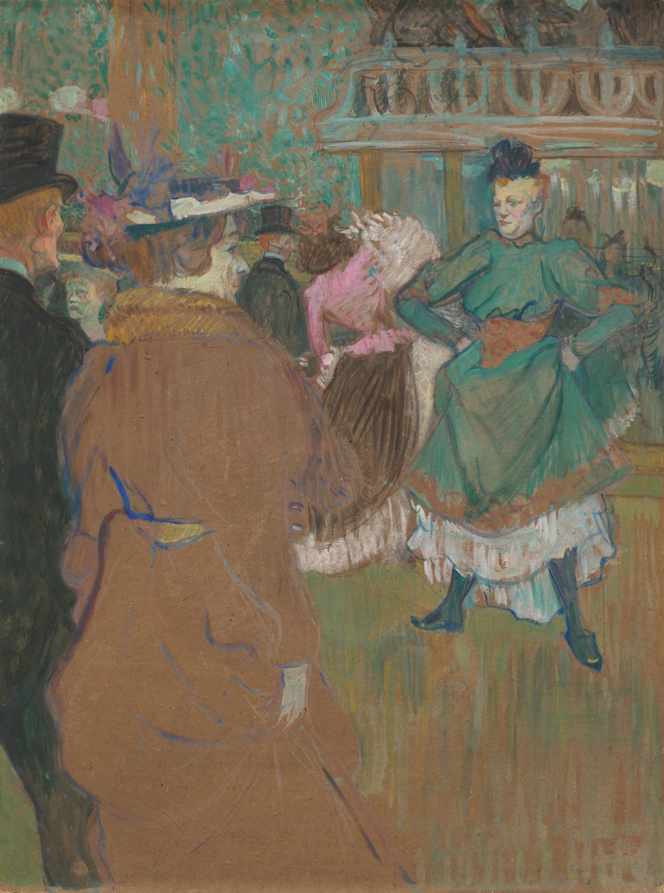 Quadrille im Moulin Rouge von Henri de Toulouse Lautrec
