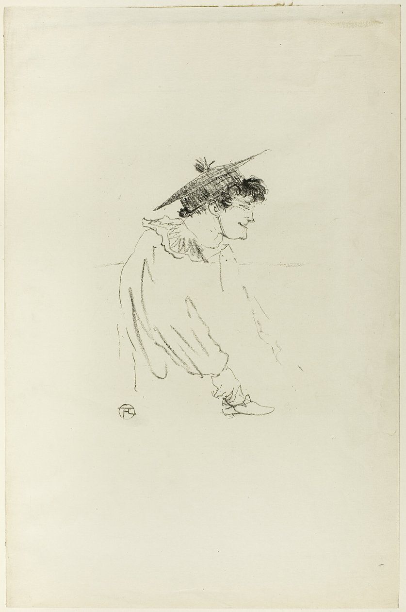 Kleines englisches Mädchen (Miss Dolly) von Henri de Toulouse Lautrec