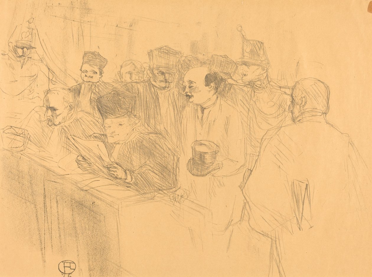 Soudais Absetzung von Henri de Toulouse Lautrec