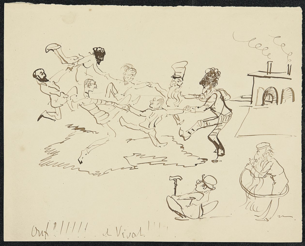 Untergang, 1881 von Henri de Toulouse Lautrec