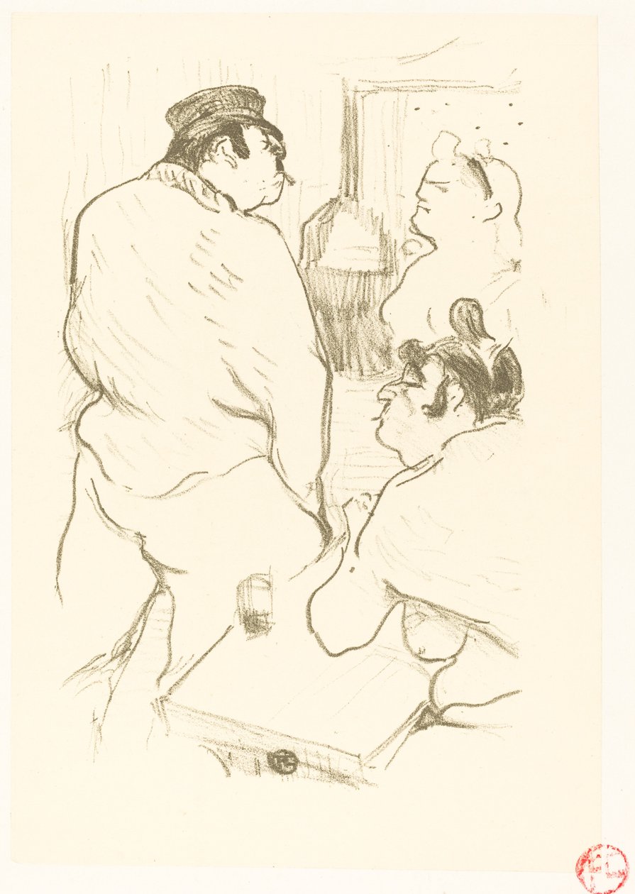 Der Schrecken von Grenelle von Henri de Toulouse Lautrec