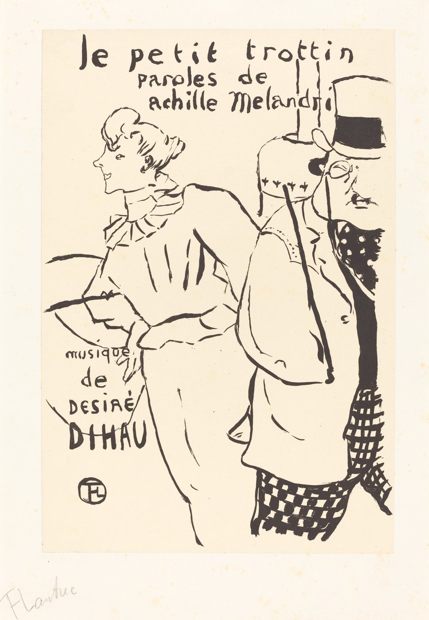 Das kleine Dienstmädchen, 1893 von Henri de Toulouse Lautrec
