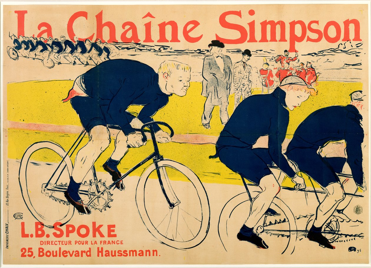 Die Simpson-Kette, 1896 von Henri de Toulouse Lautrec