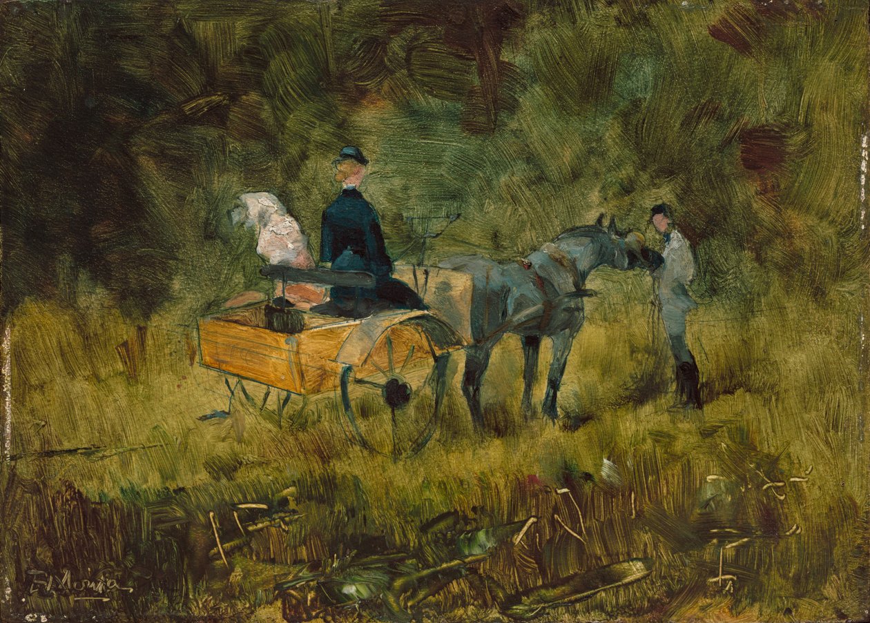 Die Falle, 1880 von Henri de Toulouse Lautrec