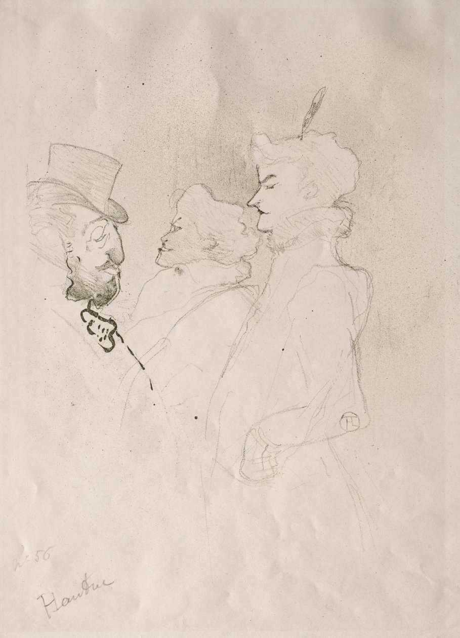 Warum nicht? Einmal ist keinmal von Henri de Toulouse Lautrec
