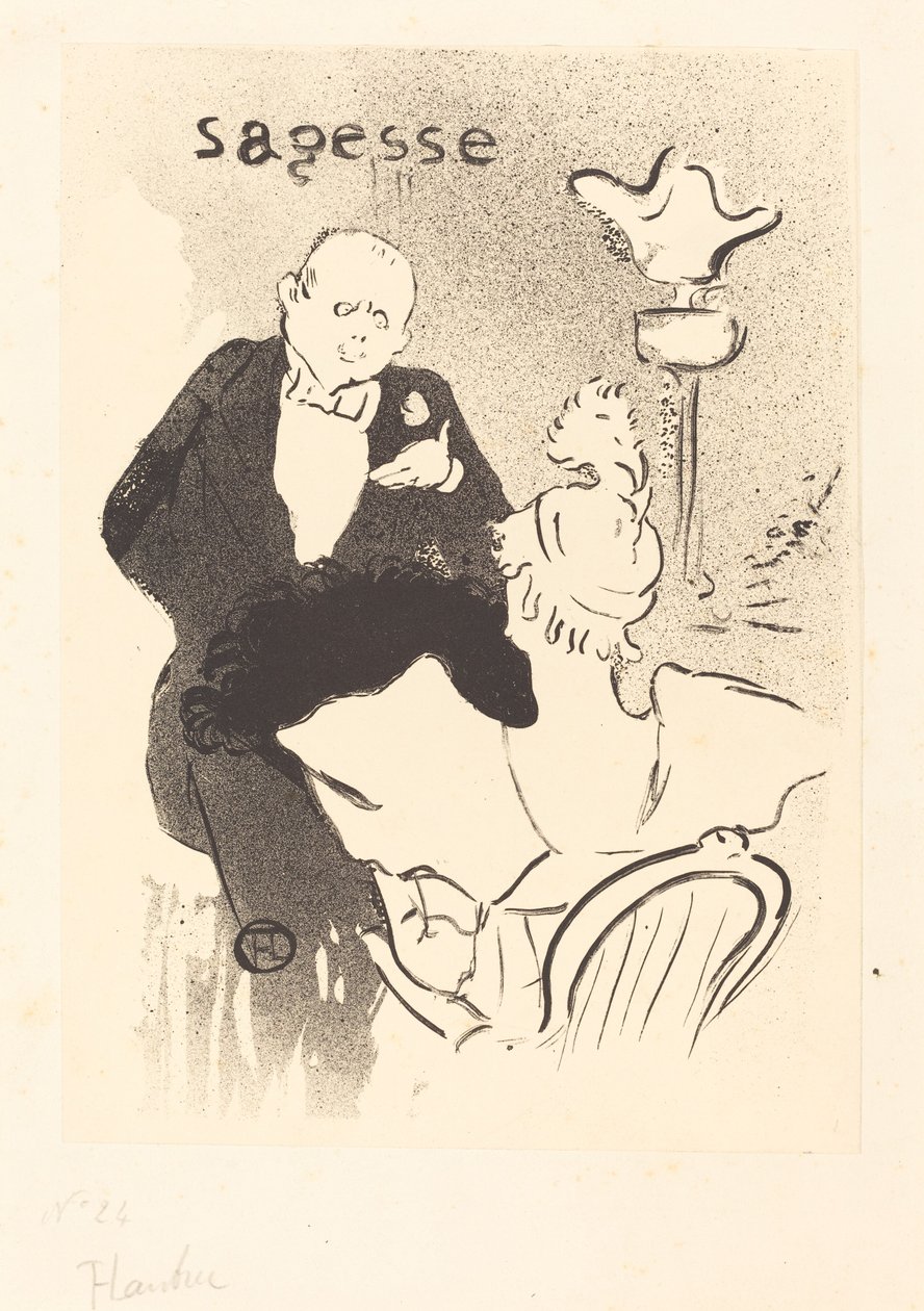 Weisheit (Sagesse) von Henri de Toulouse-Lautrec