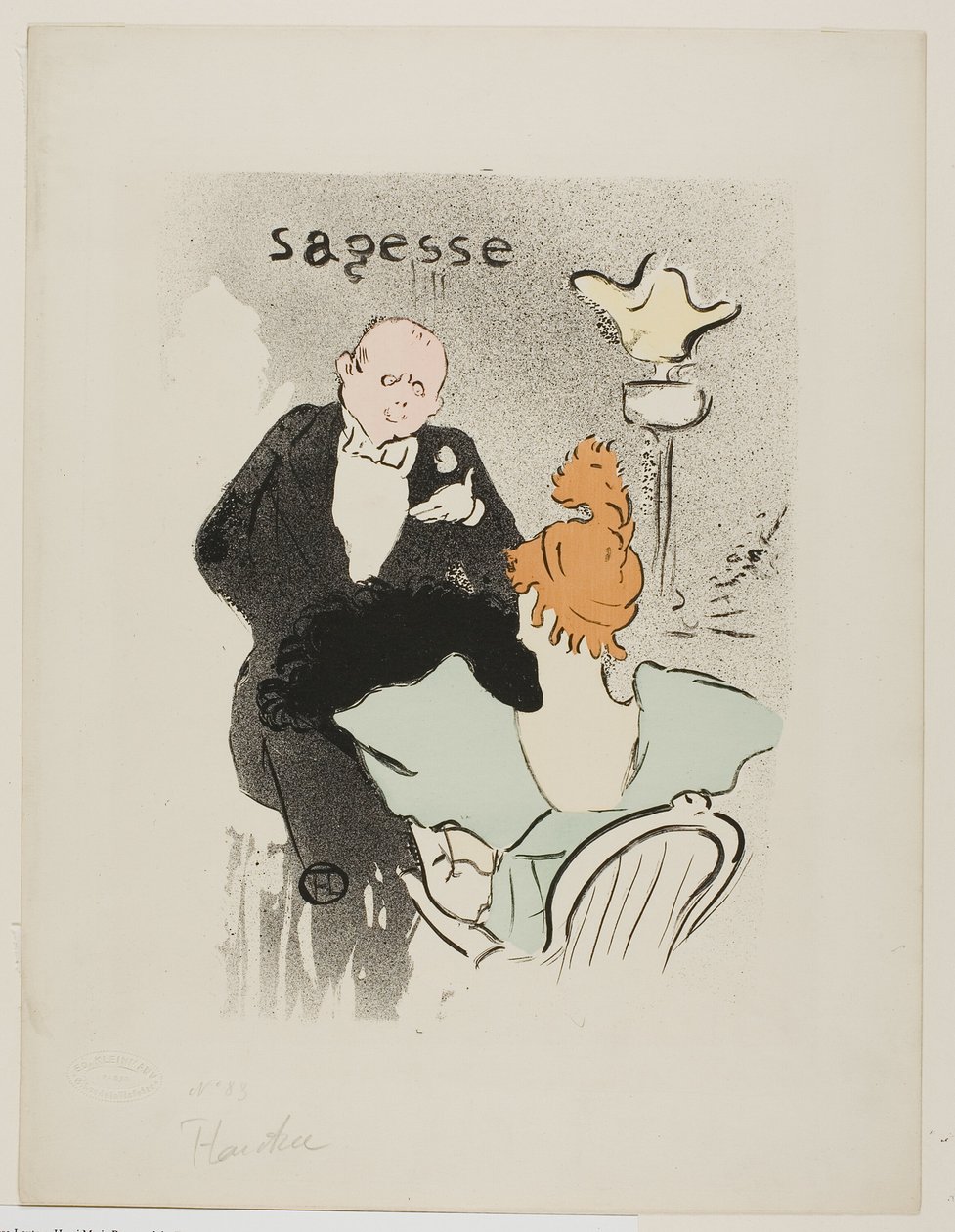 Weisheit von Henri de Toulouse Lautrec