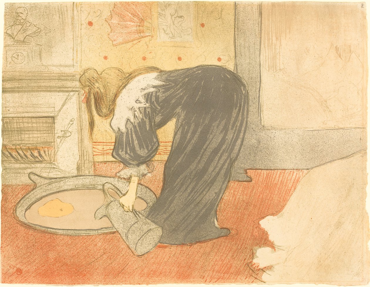 Frau in der Wanne von Henri de Toulouse Lautrec